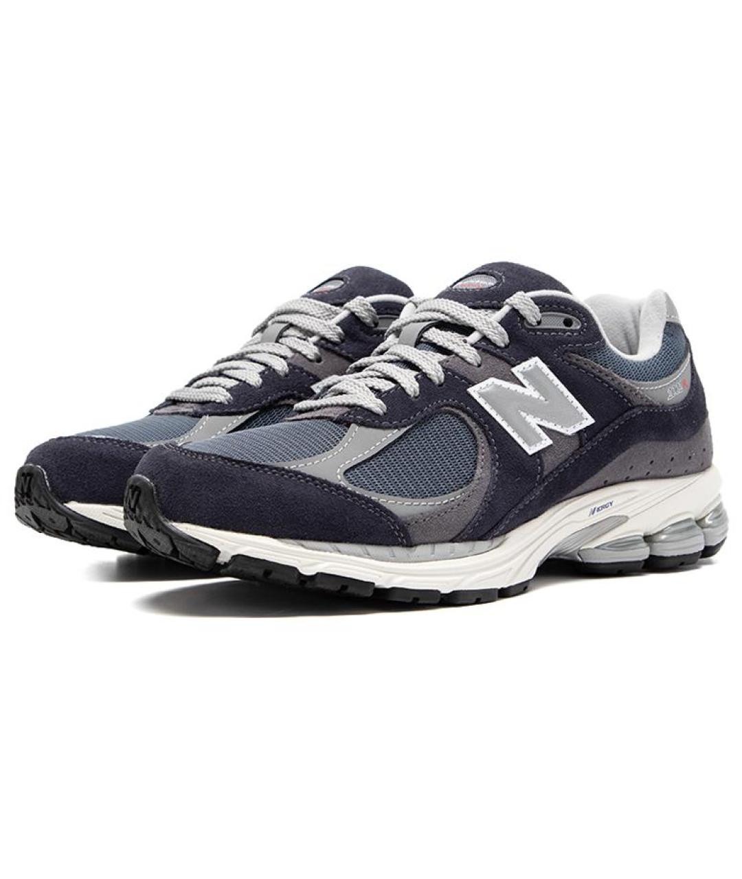 NEW BALANCE Синие замшевые высокие кроссовки / кеды, фото 3