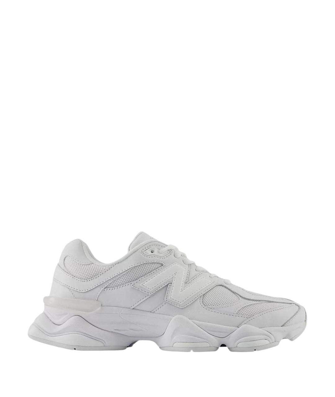 NEW BALANCE Белые замшевые высокие кроссовки / кеды, фото 1