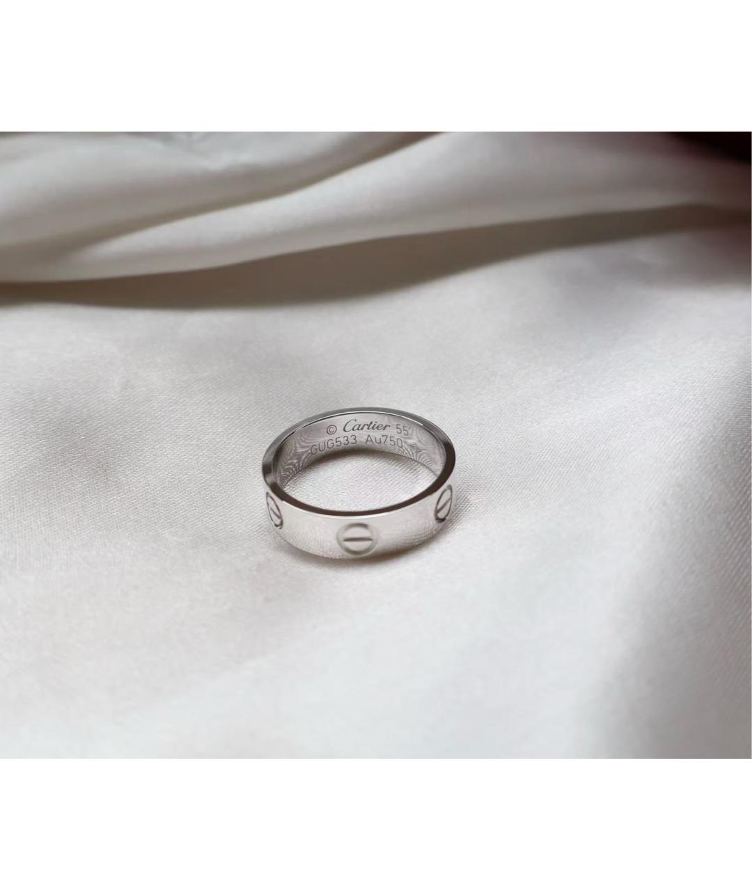 CARTIER Серебряное кольцо из белого золота, фото 5