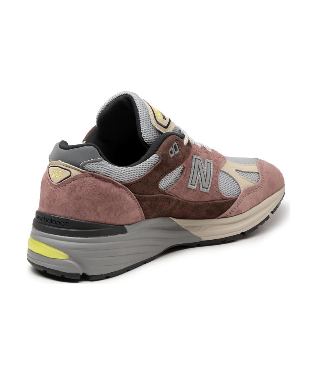 NEW BALANCE Мульти замшевые высокие кроссовки / кеды, фото 4