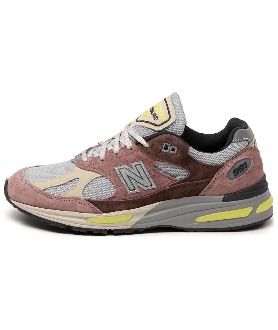 NEW BALANCE Мульти замшевые высокие кроссовки / кеды, фото 2