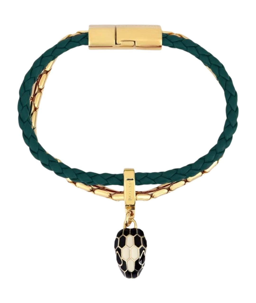 BVLGARI Зеленый браслет, фото 1