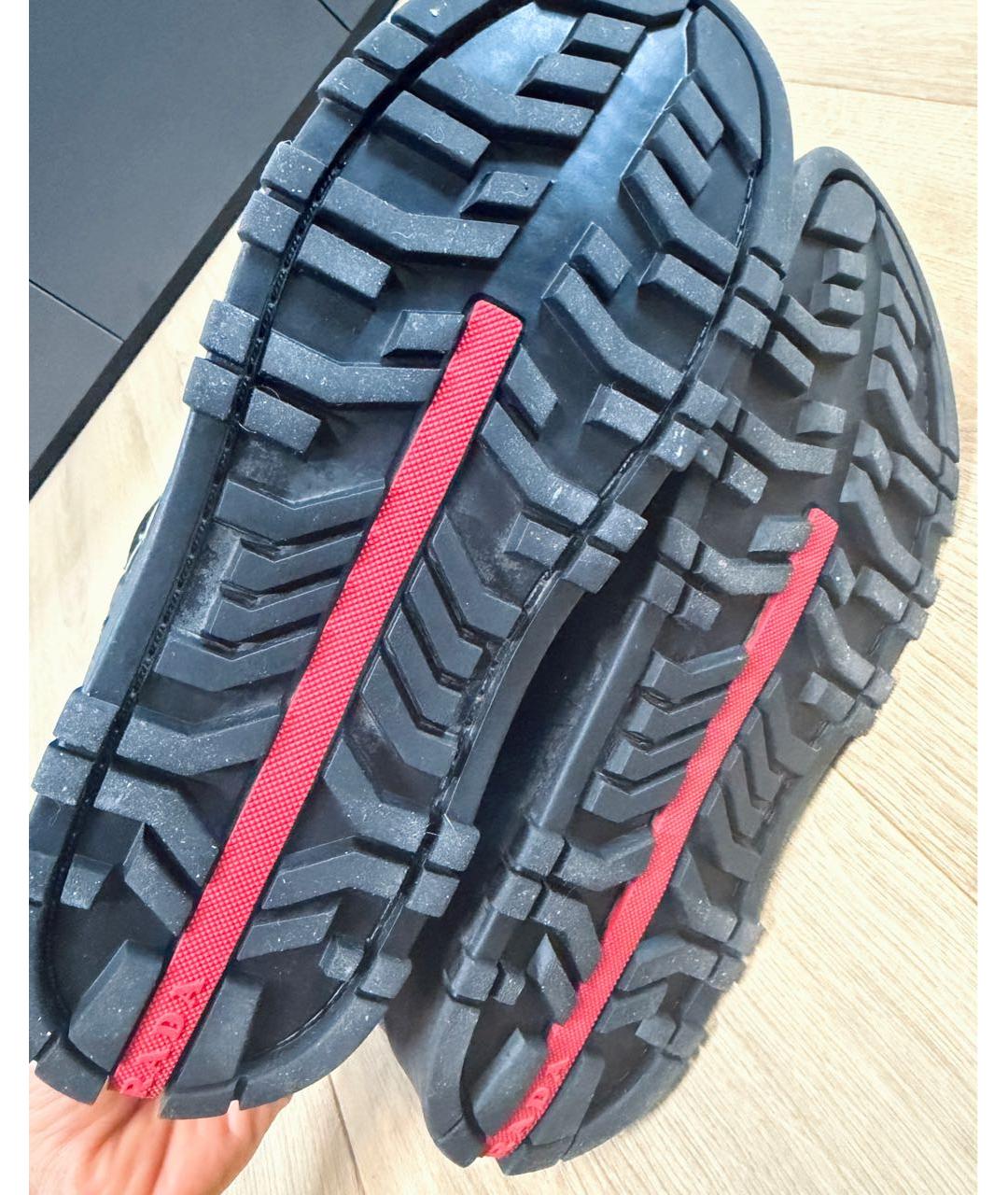 PRADA Хаки сапоги, фото 4