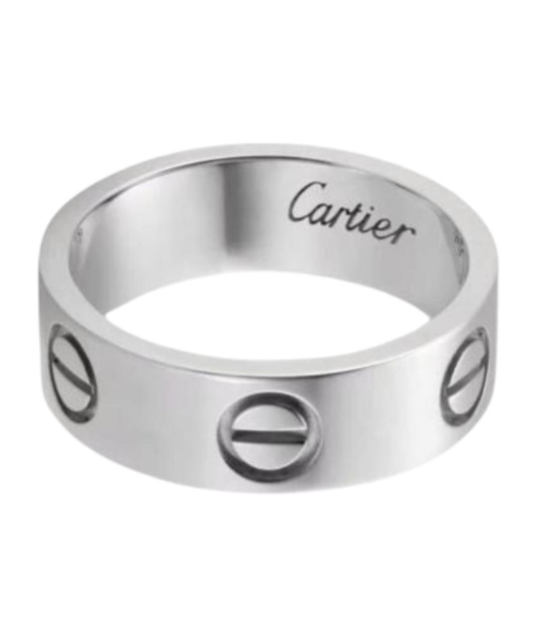 CARTIER Серебряное кольцо из белого золота, фото 1