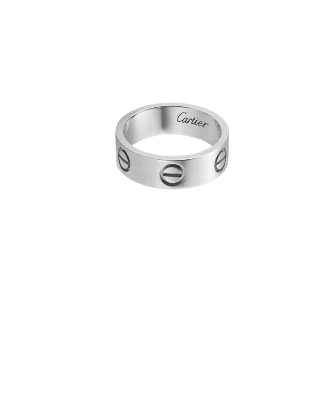 CARTIER Серебряное кольцо из белого золота, фото 6