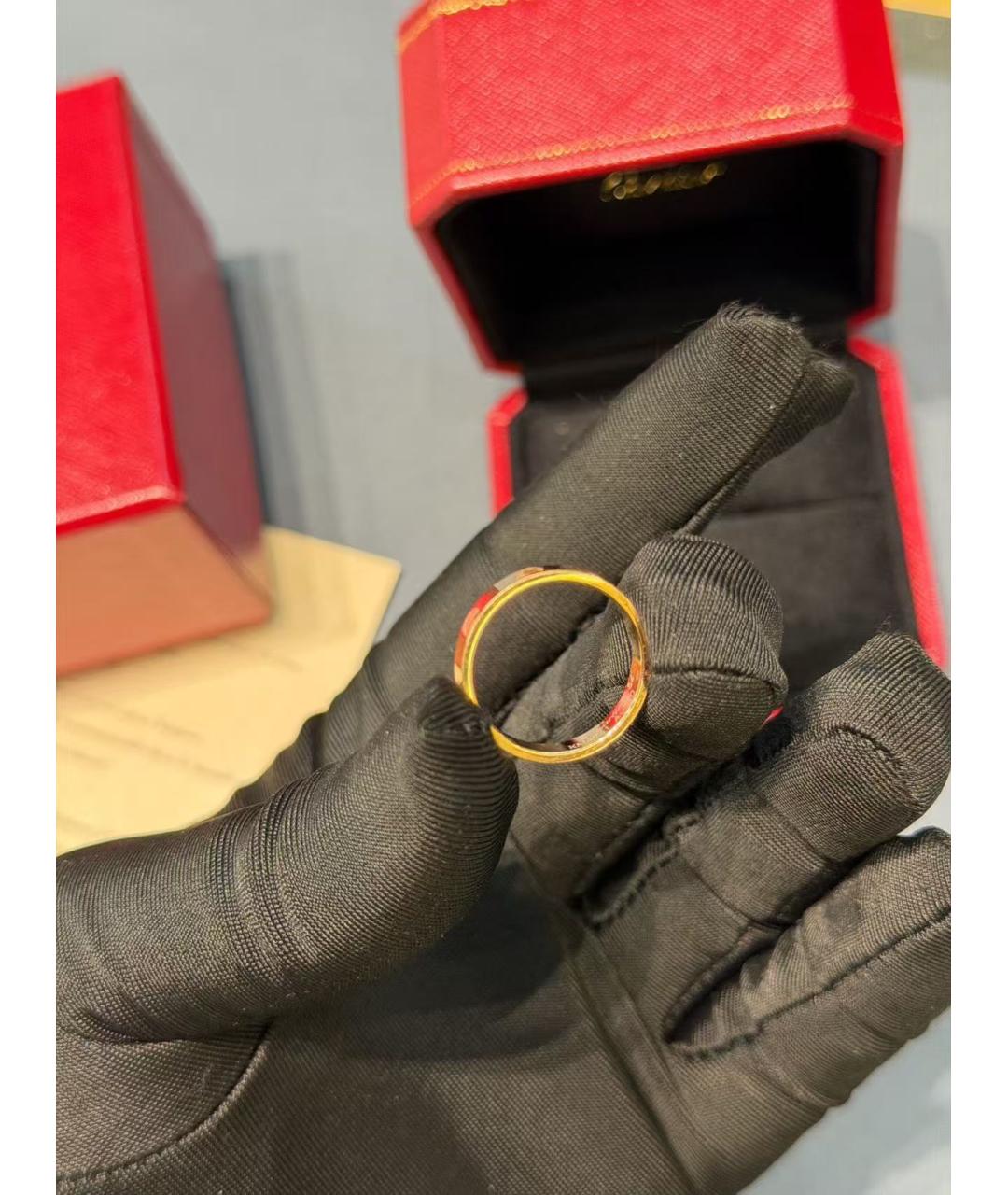 CARTIER Золотое кольцо из розового золота, фото 3