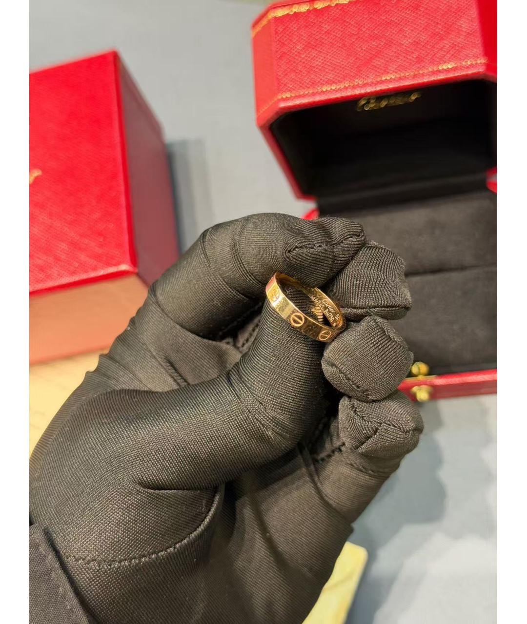 CARTIER Золотое кольцо из розового золота, фото 4