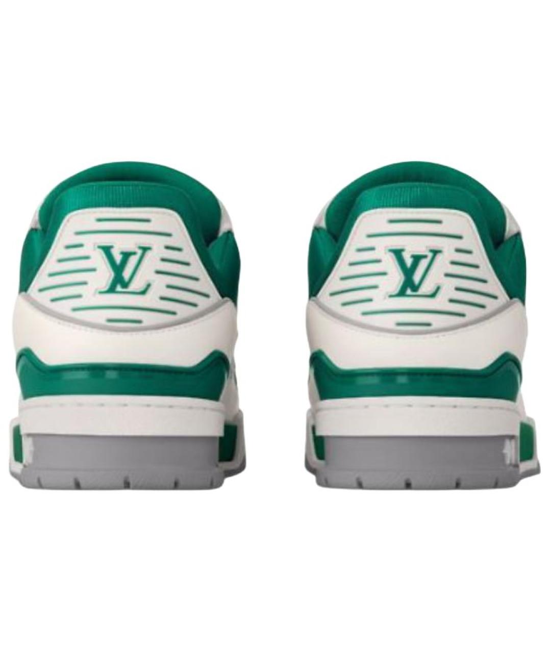 LOUIS VUITTON Мульти кожаные низкие кроссовки / кеды, фото 5