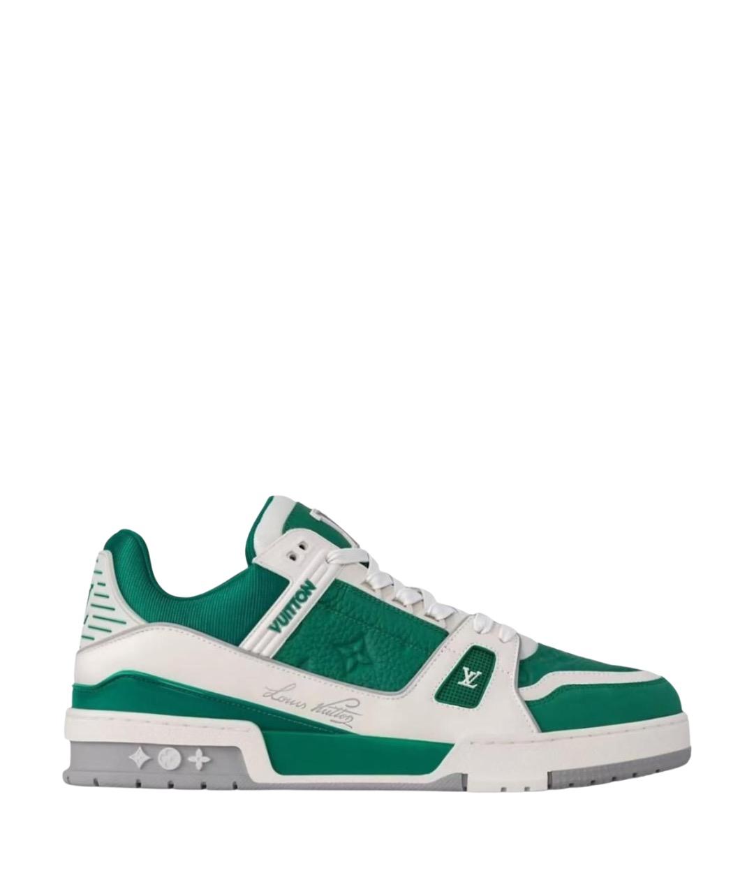 LOUIS VUITTON Мульти кожаные низкие кроссовки / кеды, фото 1