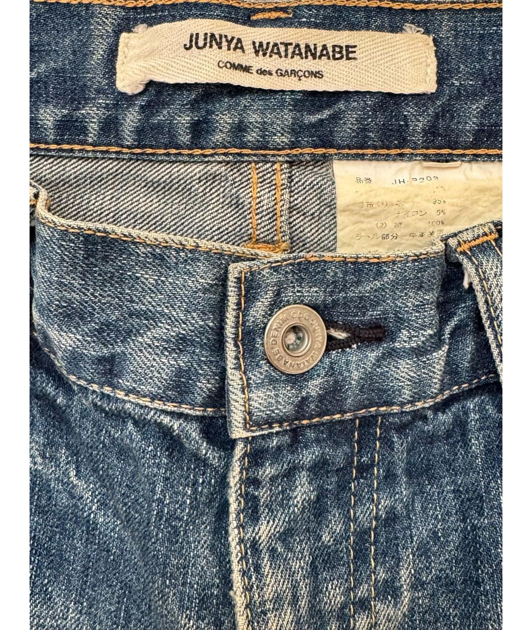 JUNYA WATANABE COMME DES GARÇONS Мульти хлопковые прямые джинсы, фото 3
