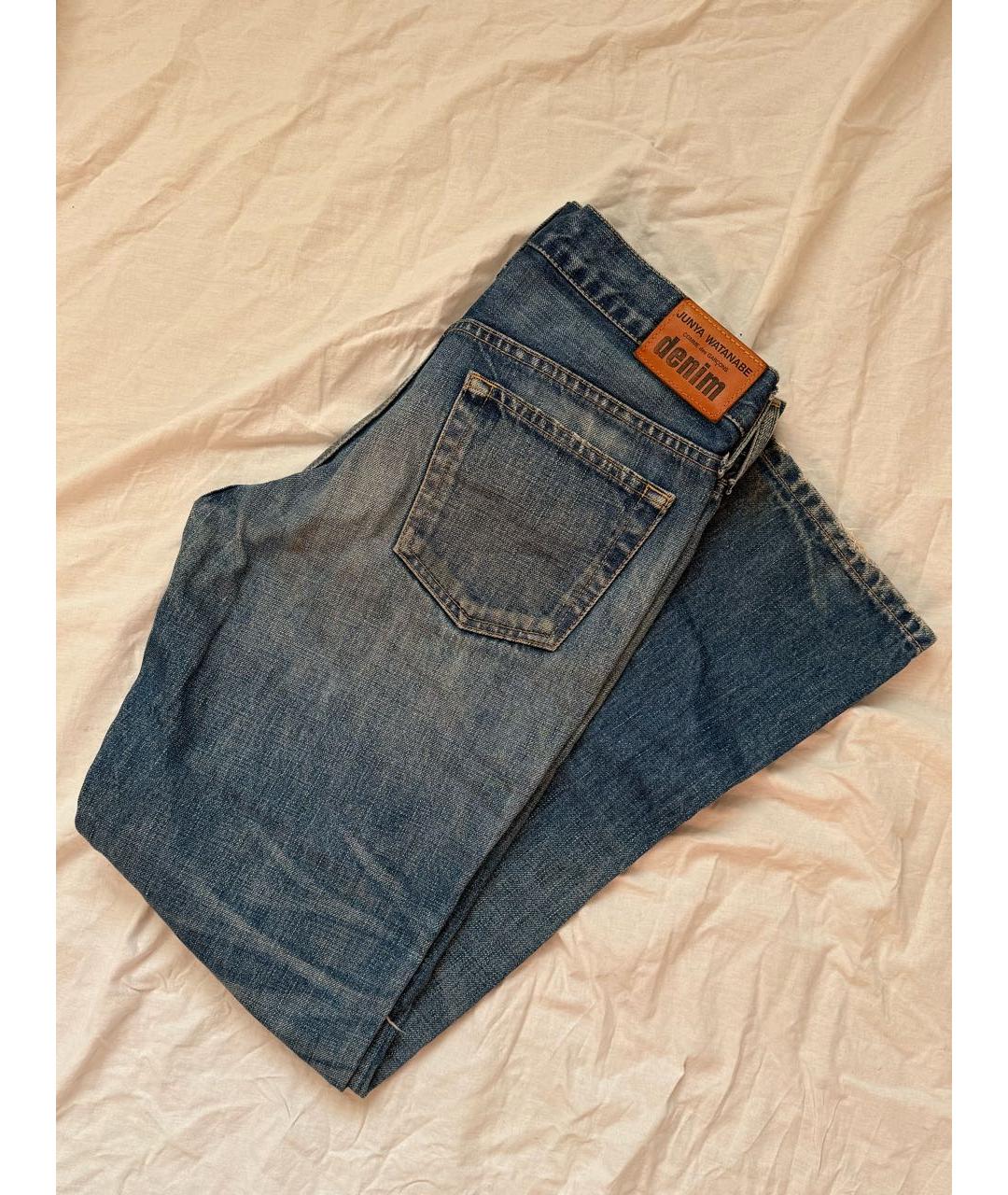 JUNYA WATANABE COMME DES GARÇONS Мульти хлопковые прямые джинсы, фото 5