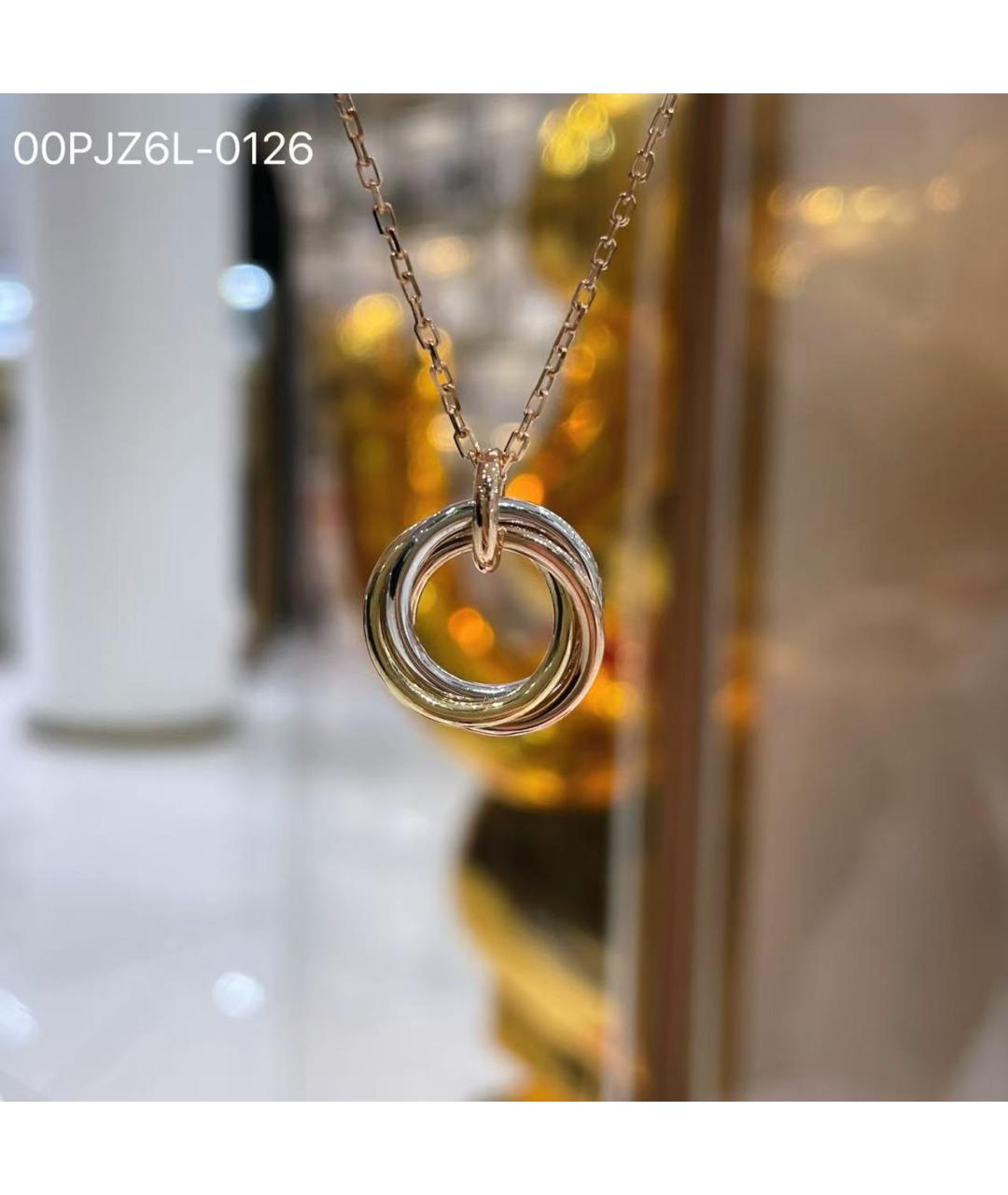 CARTIER Золотое колье, фото 5