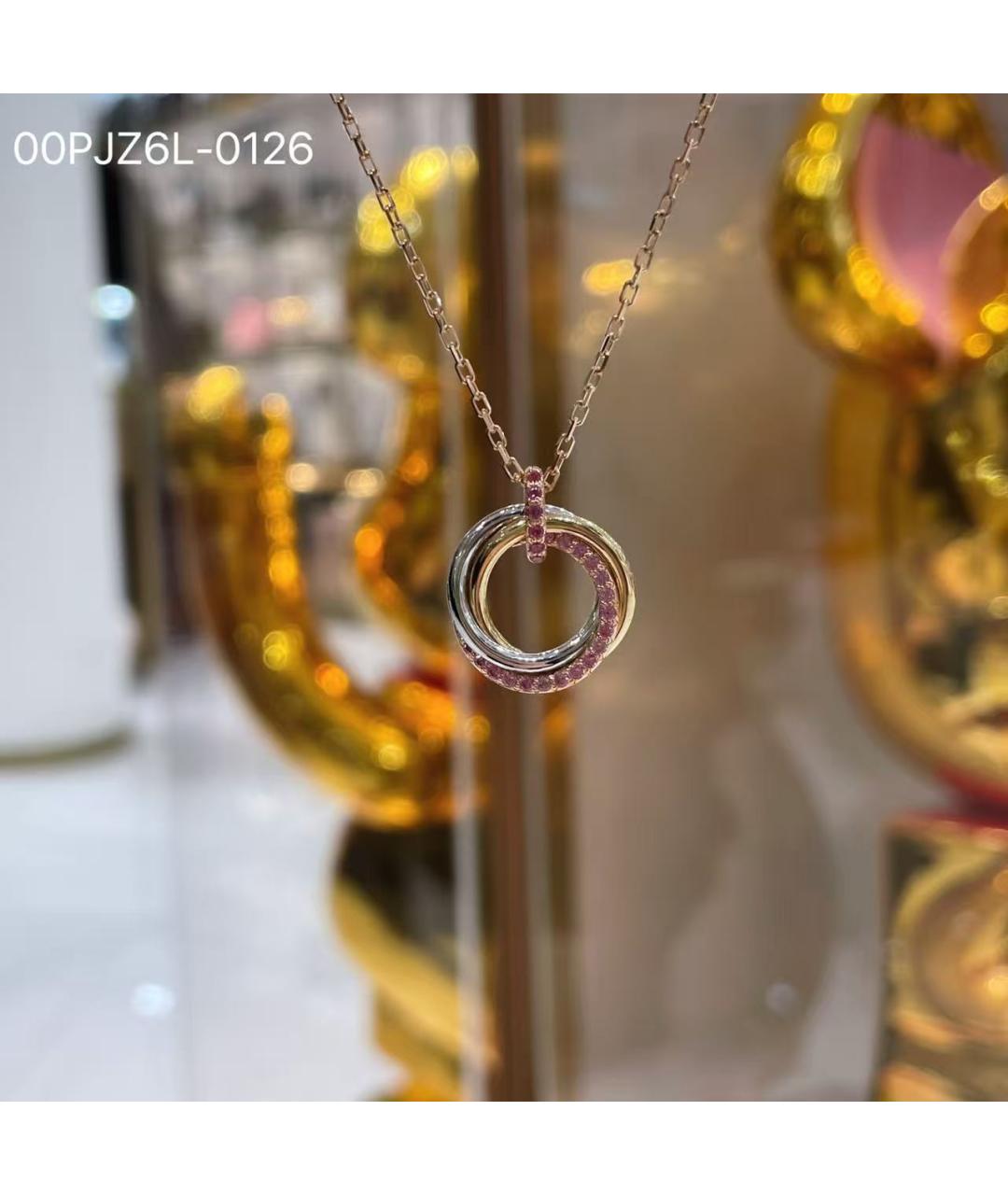 CARTIER Золотое колье, фото 4