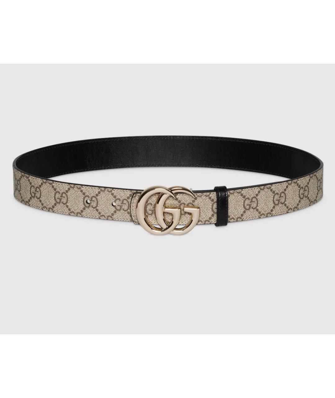 GUCCI Бежевый ремень, фото 5