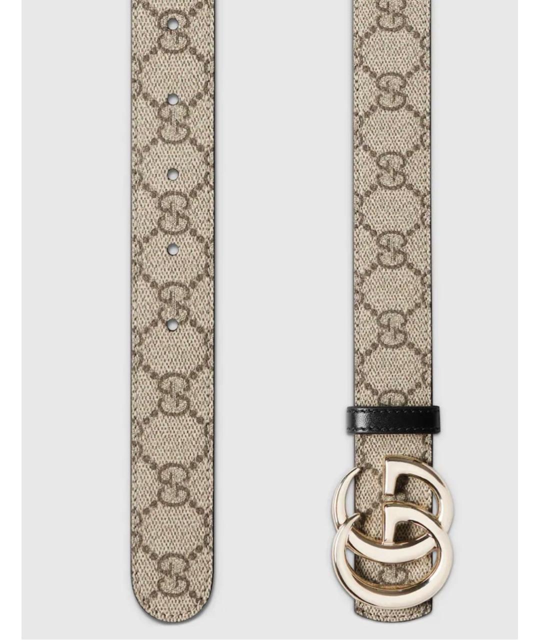 GUCCI Бежевый ремень, фото 2