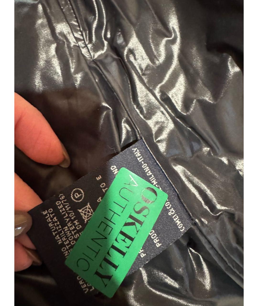 ADD Черный полиамидовый пуховик, фото 7