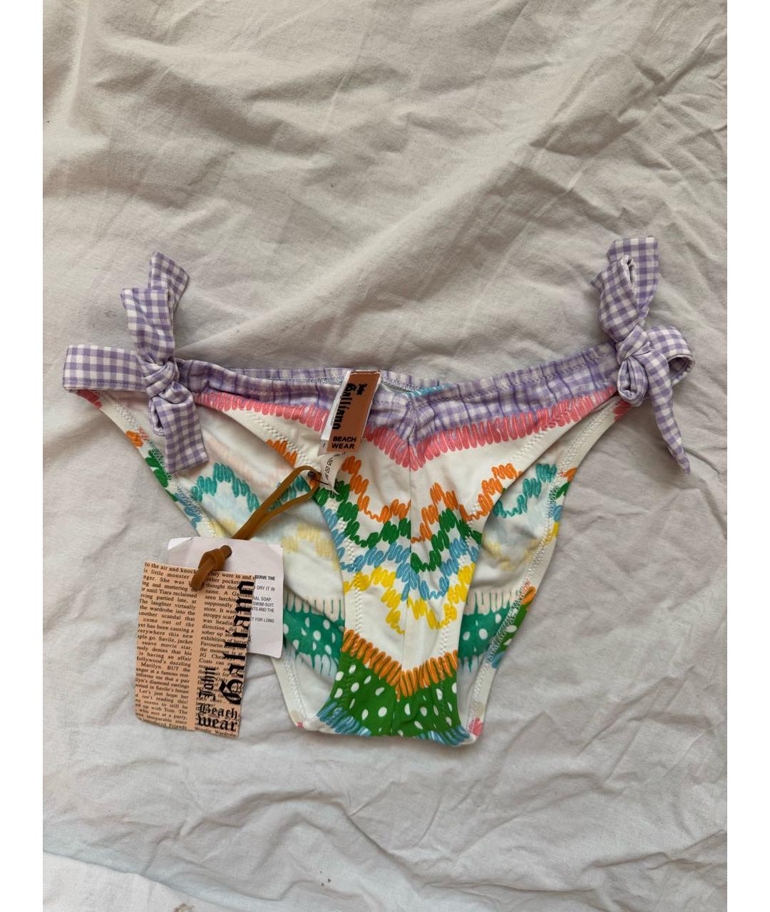 JOHN GALLIANO Мульти полиамидовый купальник, фото 3