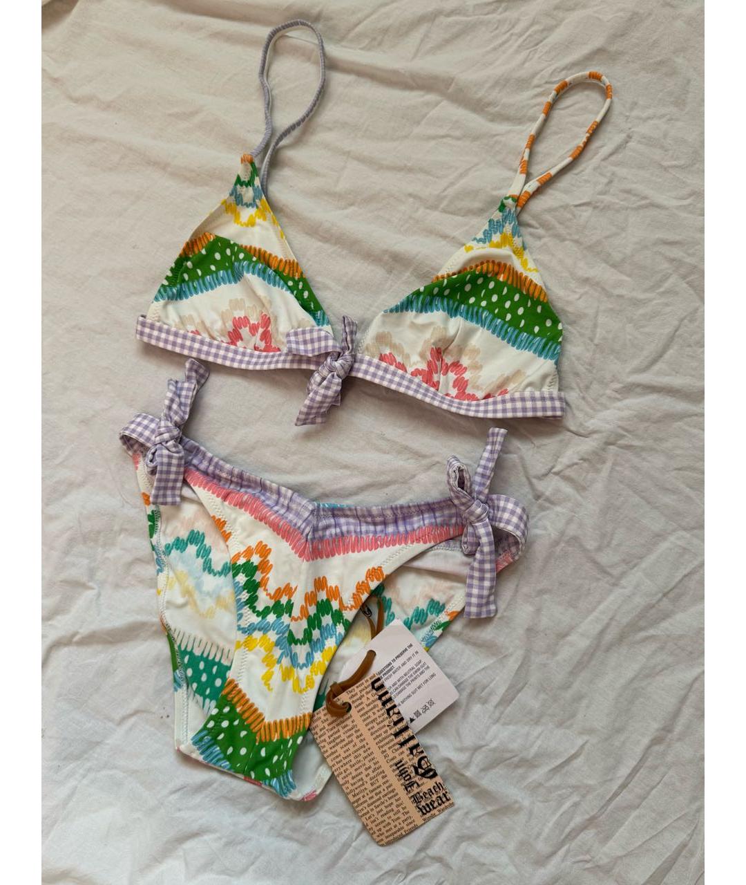 JOHN GALLIANO Мульти полиамидовый купальник, фото 2