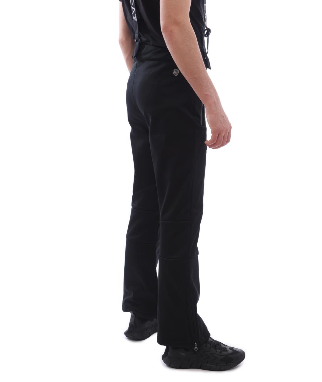 EA7 Черные повседневные брюки, фото 6