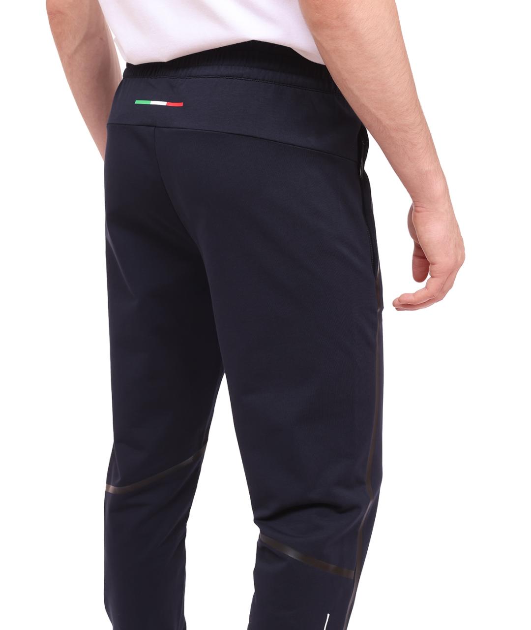 EA7 Темно-синие повседневные брюки, фото 3