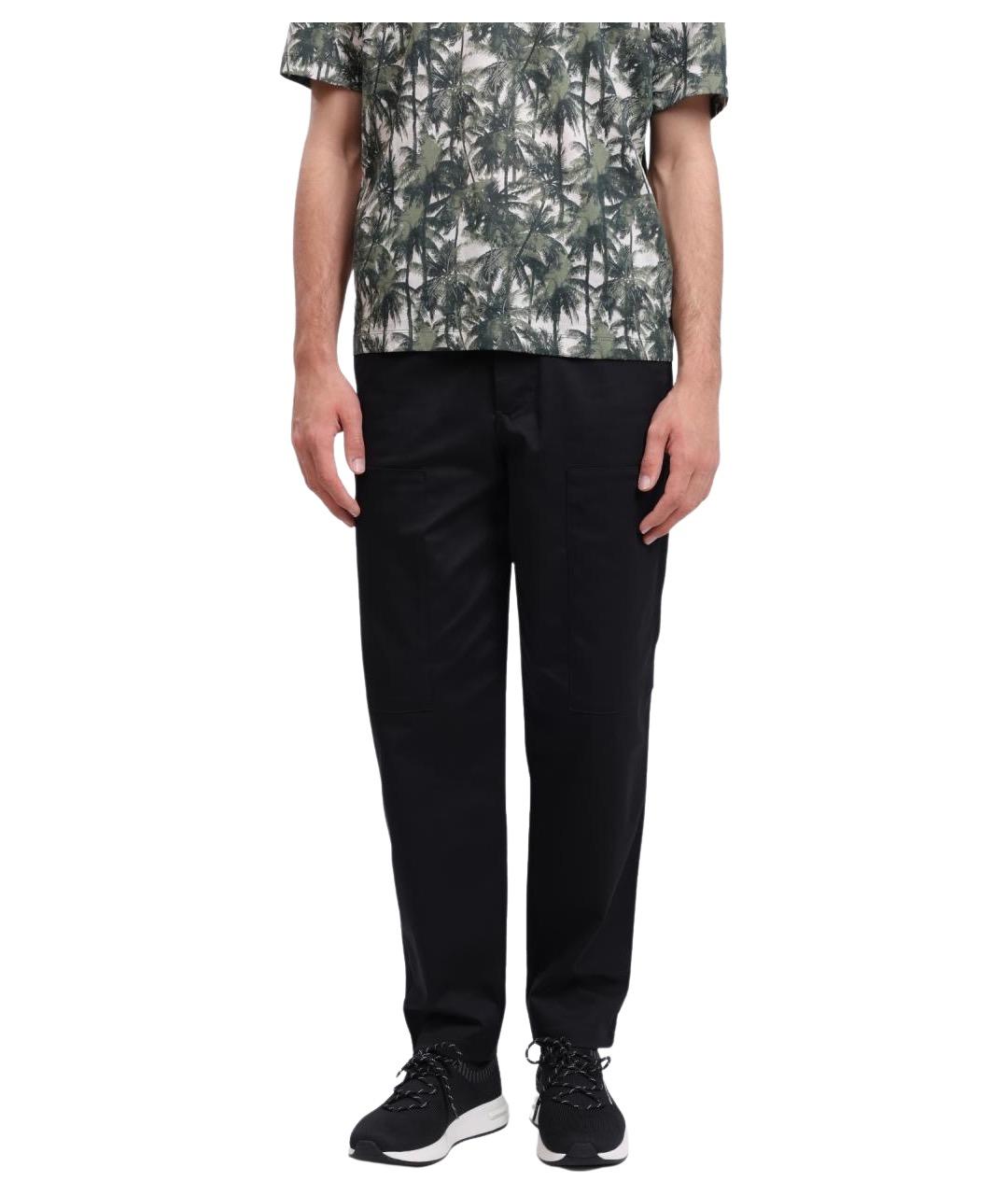ARMANI EXCHANGE Черные повседневные брюки, фото 1
