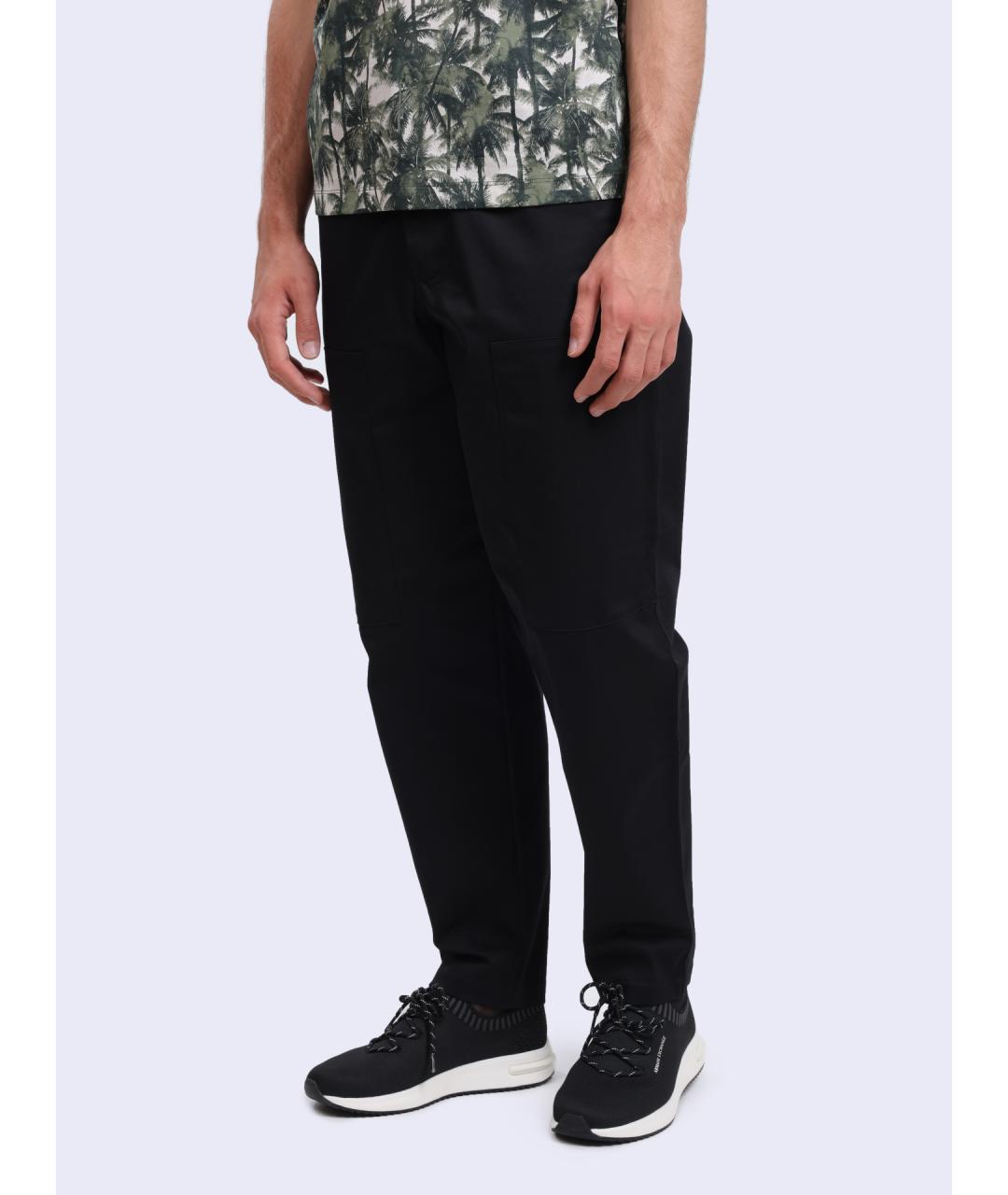 ARMANI EXCHANGE Черные повседневные брюки, фото 3