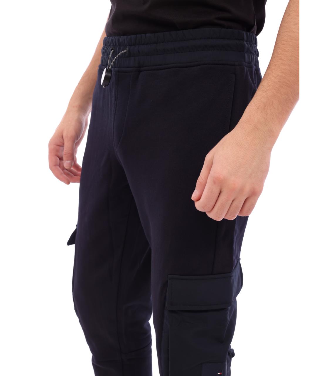 TOMMY HILFIGER Синие повседневные брюки, фото 3