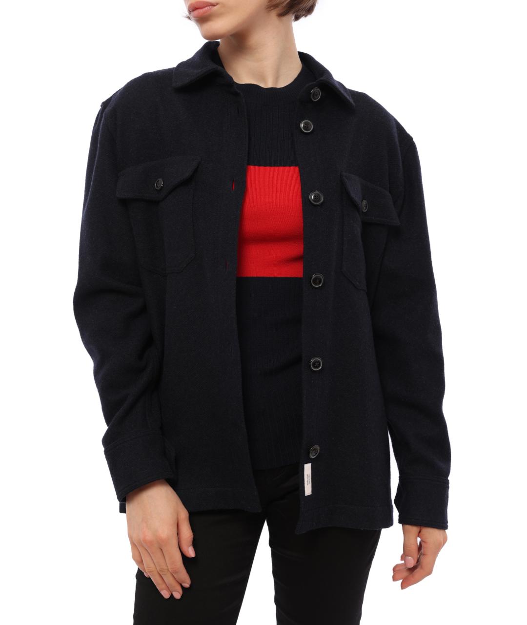 TOMMY HILFIGER Синяя хлопковая куртка, фото 2