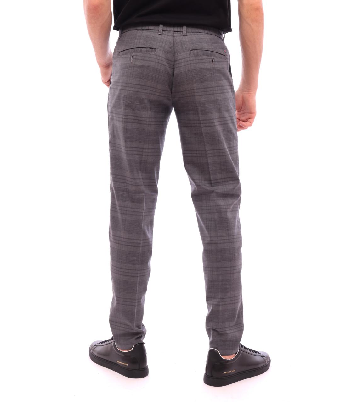 TOMMY HILFIGER Серые классические брюки, фото 4