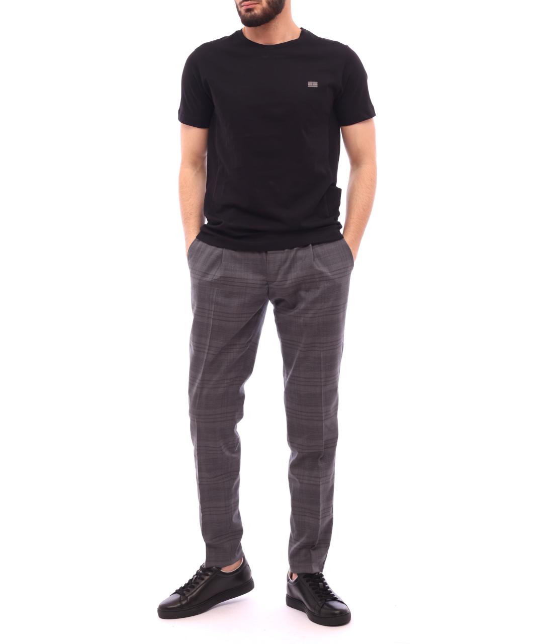 TOMMY HILFIGER Серые классические брюки, фото 2