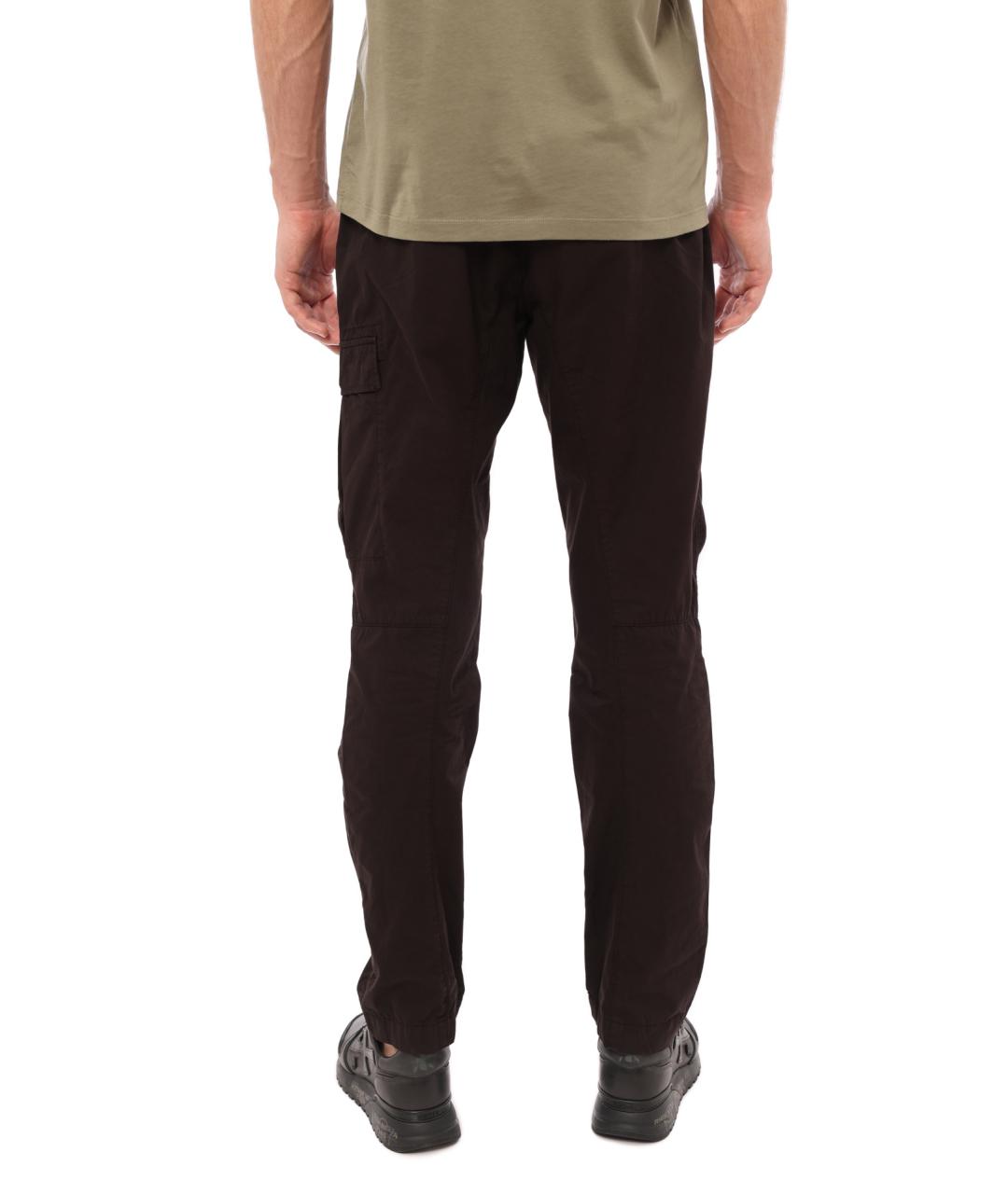 CP COMPANY Черные хлопковые повседневные брюки, фото 2