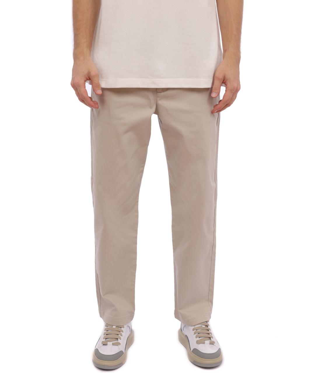 ARMANI EXCHANGE Белые повседневные брюки, фото 1