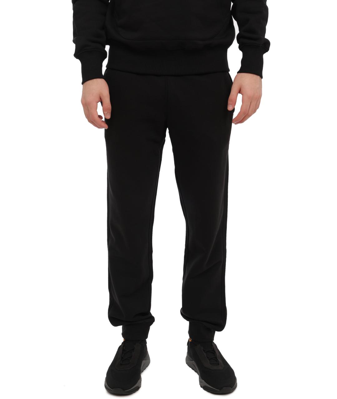 PARAJUMPERS Черные хлопковые повседневные брюки, фото 1