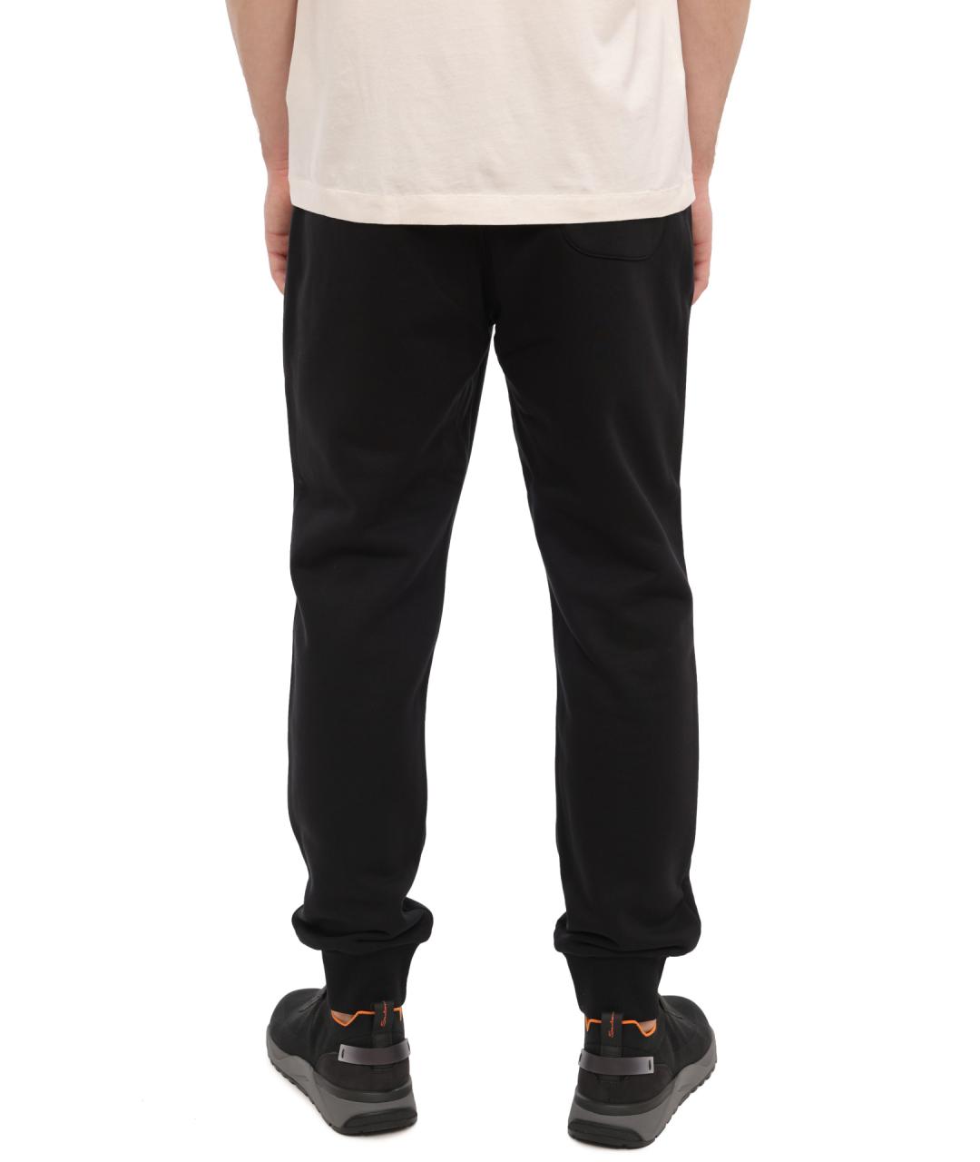 PARAJUMPERS Черные хлопковые повседневные брюки, фото 4