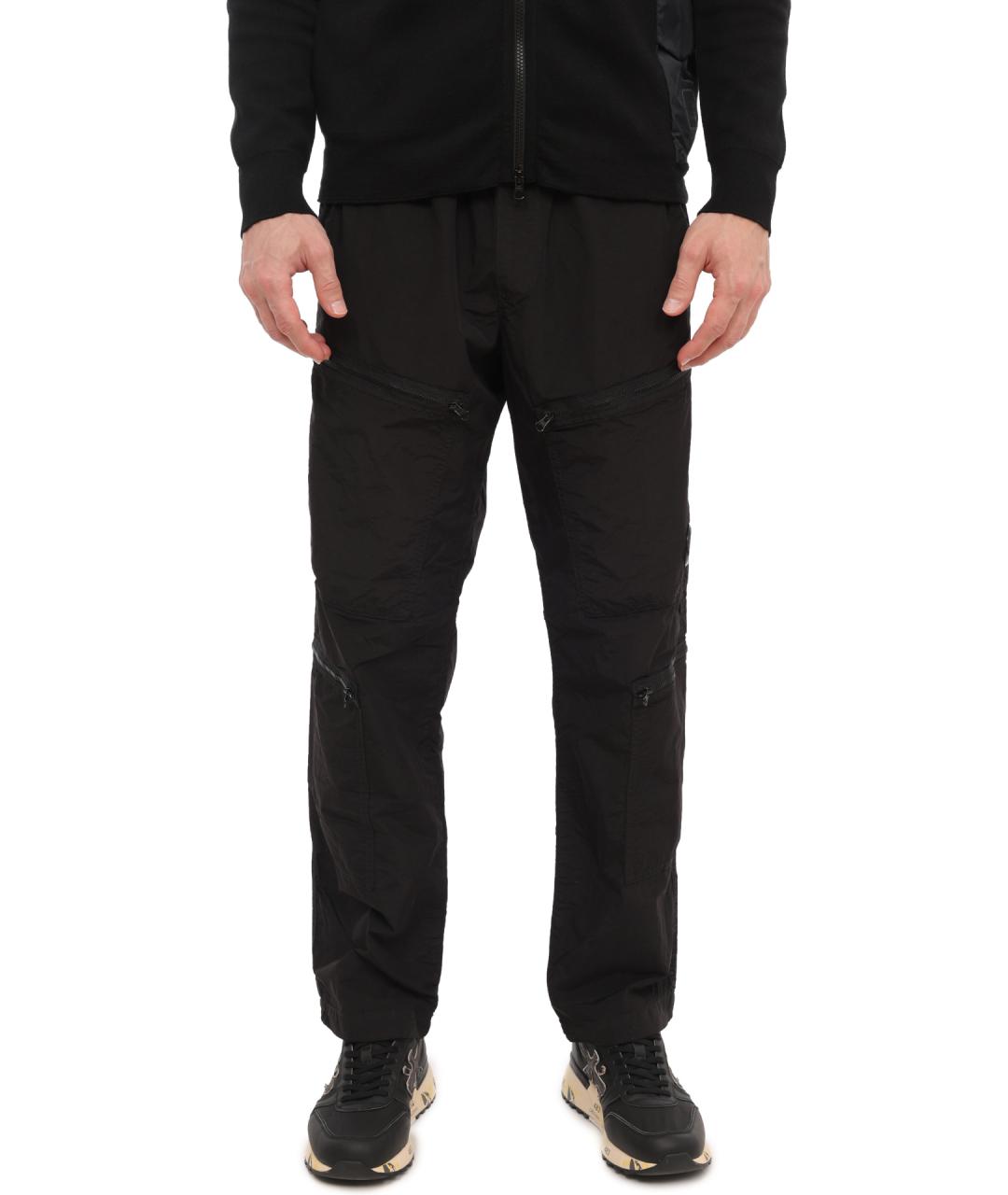 CP COMPANY Черные повседневные брюки, фото 1
