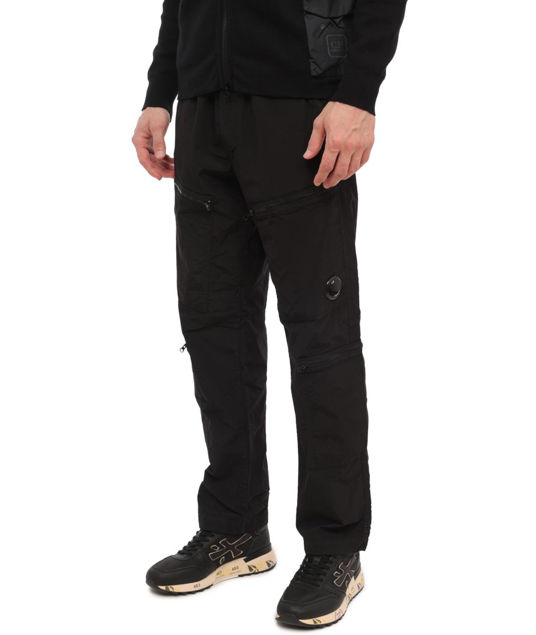 CP COMPANY Черные повседневные брюки, фото 3