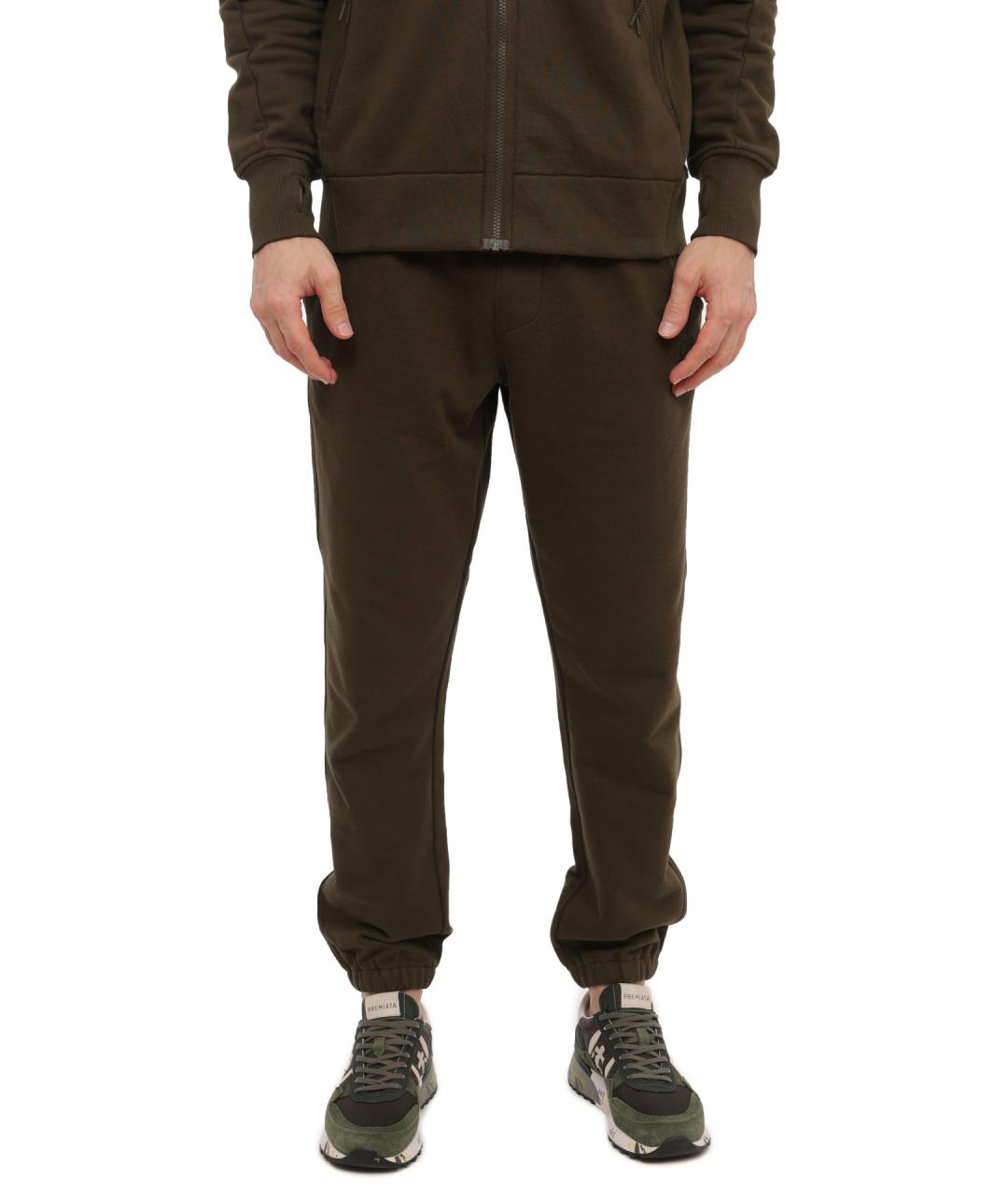 CP COMPANY Хаки хлопковые повседневные брюки, фото 1