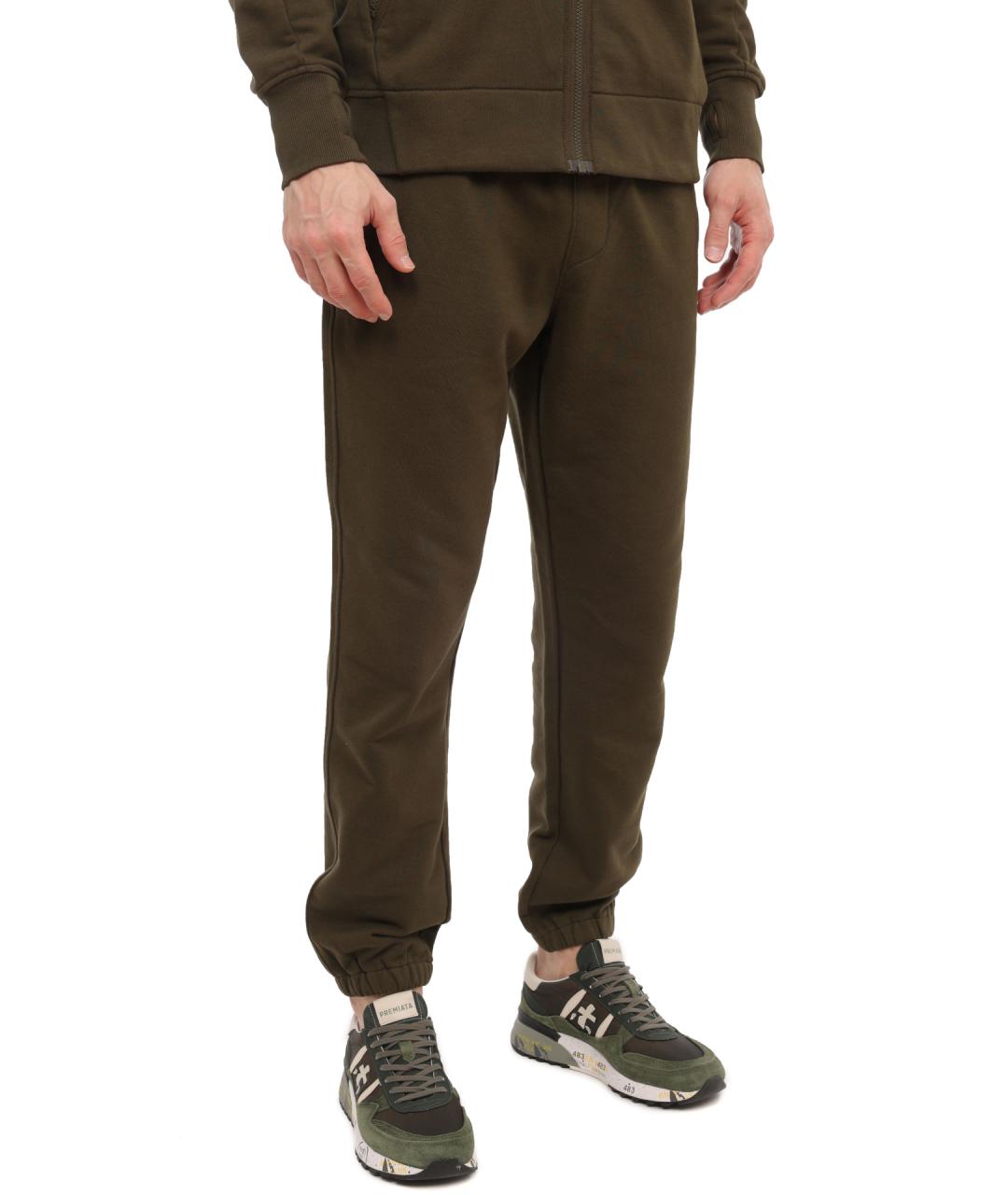 CP COMPANY Хаки хлопковые повседневные брюки, фото 3