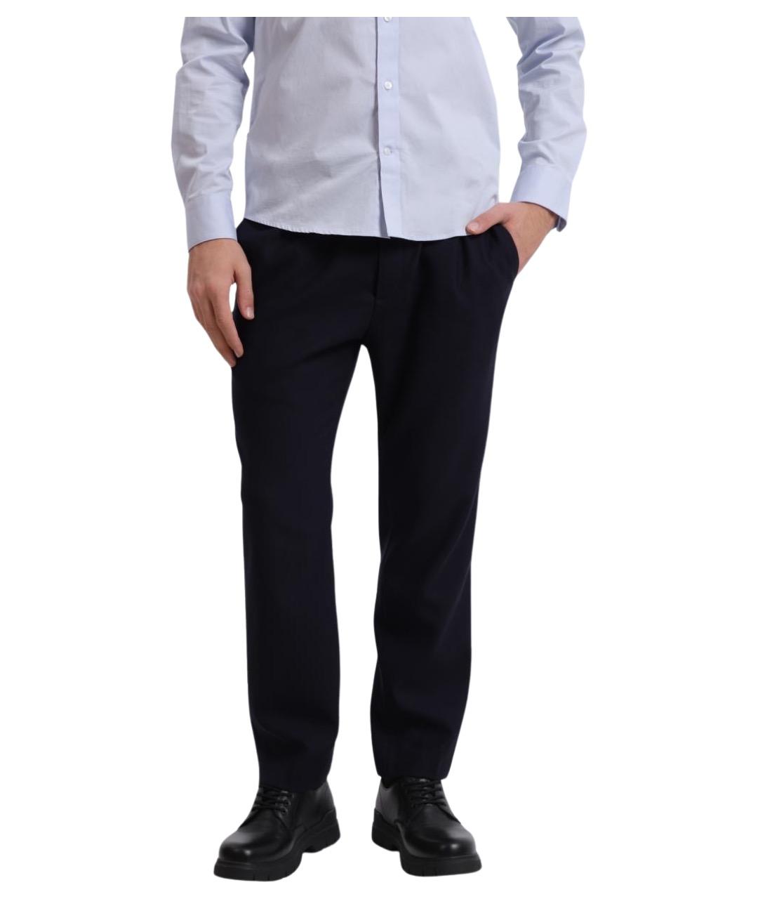 CALVIN KLEIN Синие повседневные брюки, фото 1