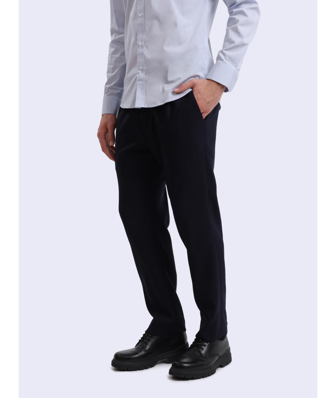 CALVIN KLEIN Синие повседневные брюки, фото 3