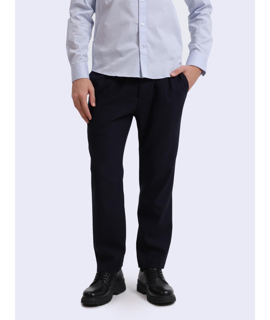 CALVIN KLEIN Синие повседневные брюки, фото 6