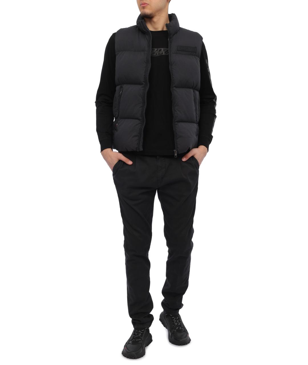 TOMMY HILFIGER Синий полиамидовый жилет, фото 1