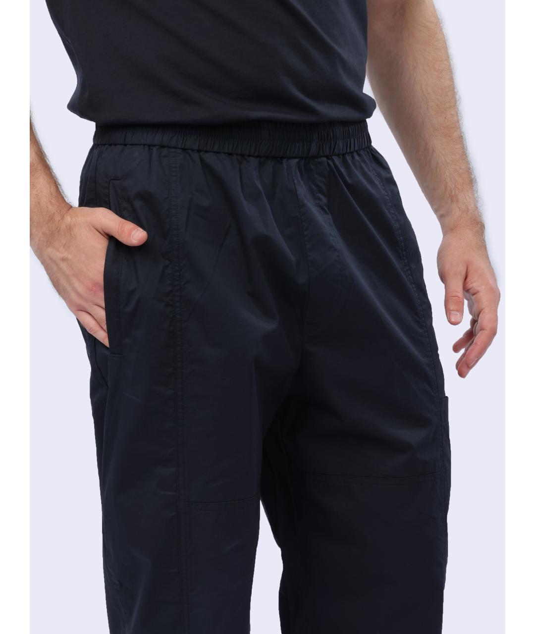 ARMANI EXCHANGE Темно-синие хлопковые повседневные брюки, фото 7