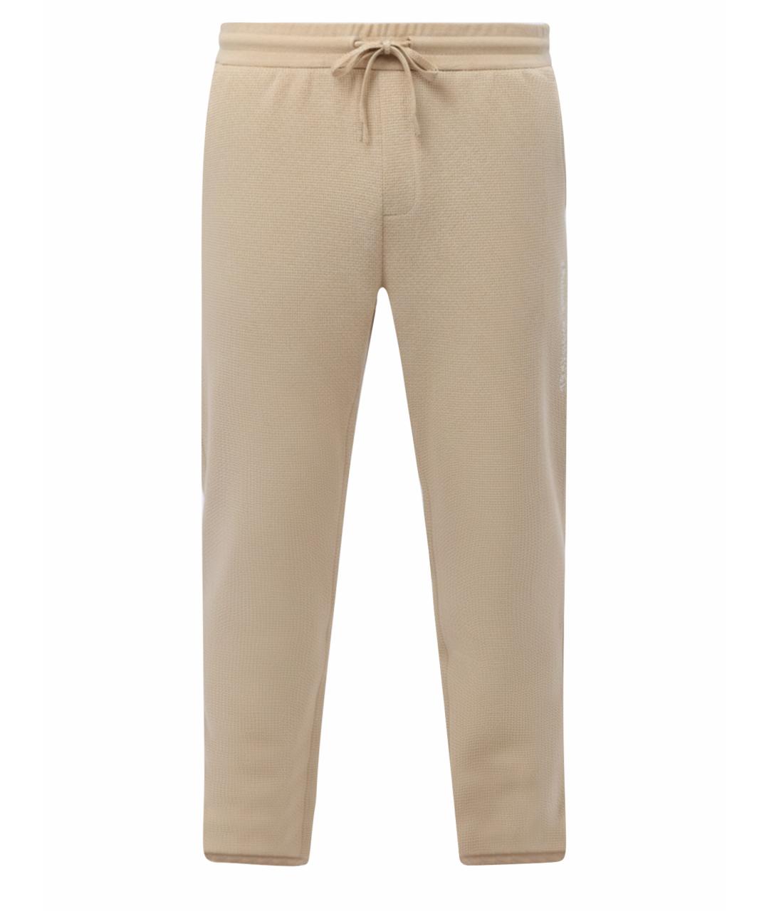 ARMANI EXCHANGE Бежевые повседневные брюки, фото 1