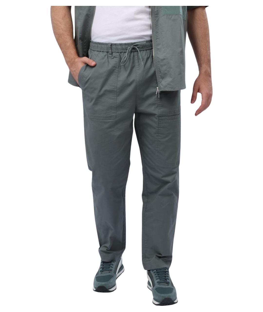 ARMANI EXCHANGE Зеленые повседневные брюки, фото 1