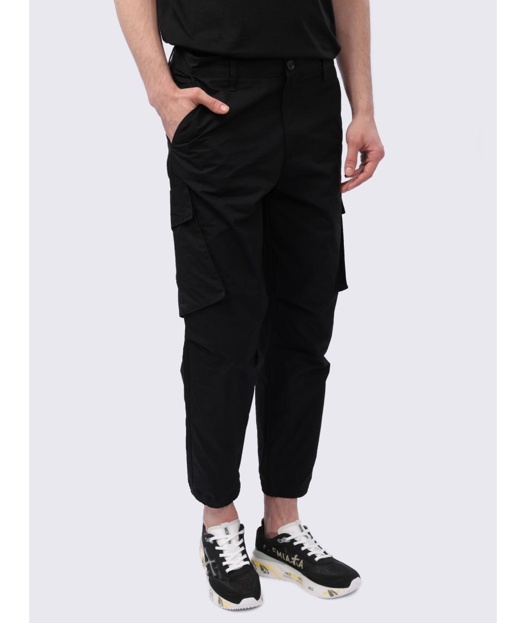 ARMANI EXCHANGE Черные повседневные брюки, фото 5