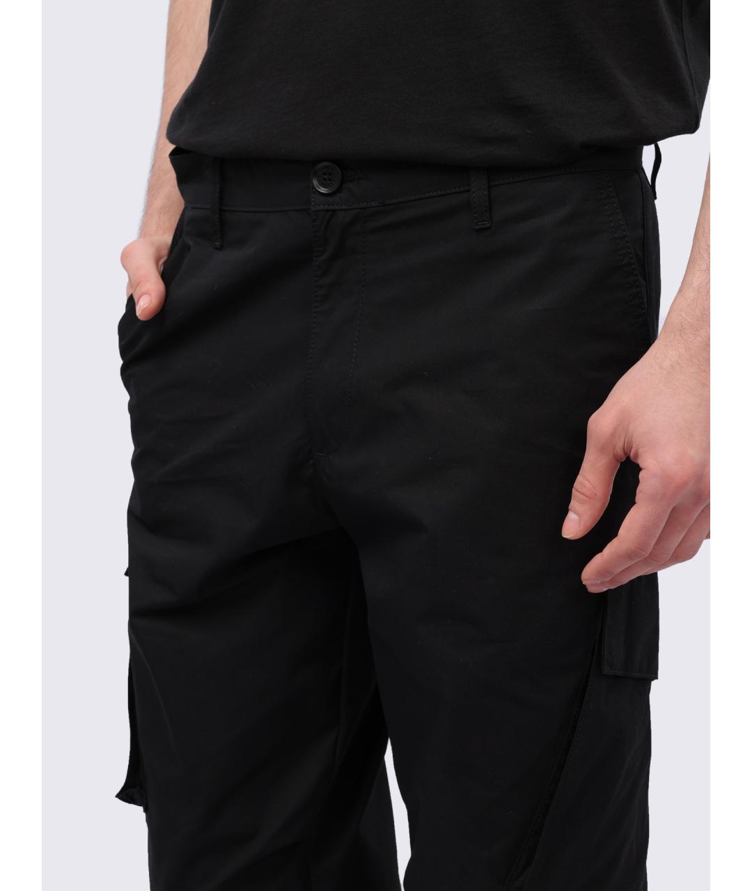 ARMANI EXCHANGE Черные повседневные брюки, фото 3