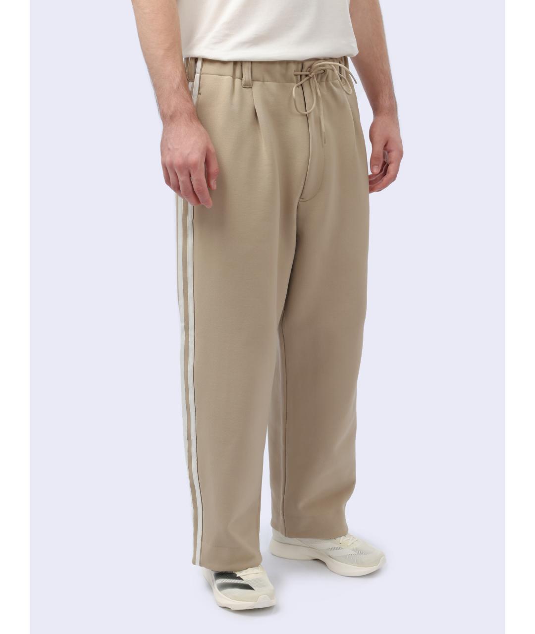 Y-3 Бежевые повседневные брюки, фото 5