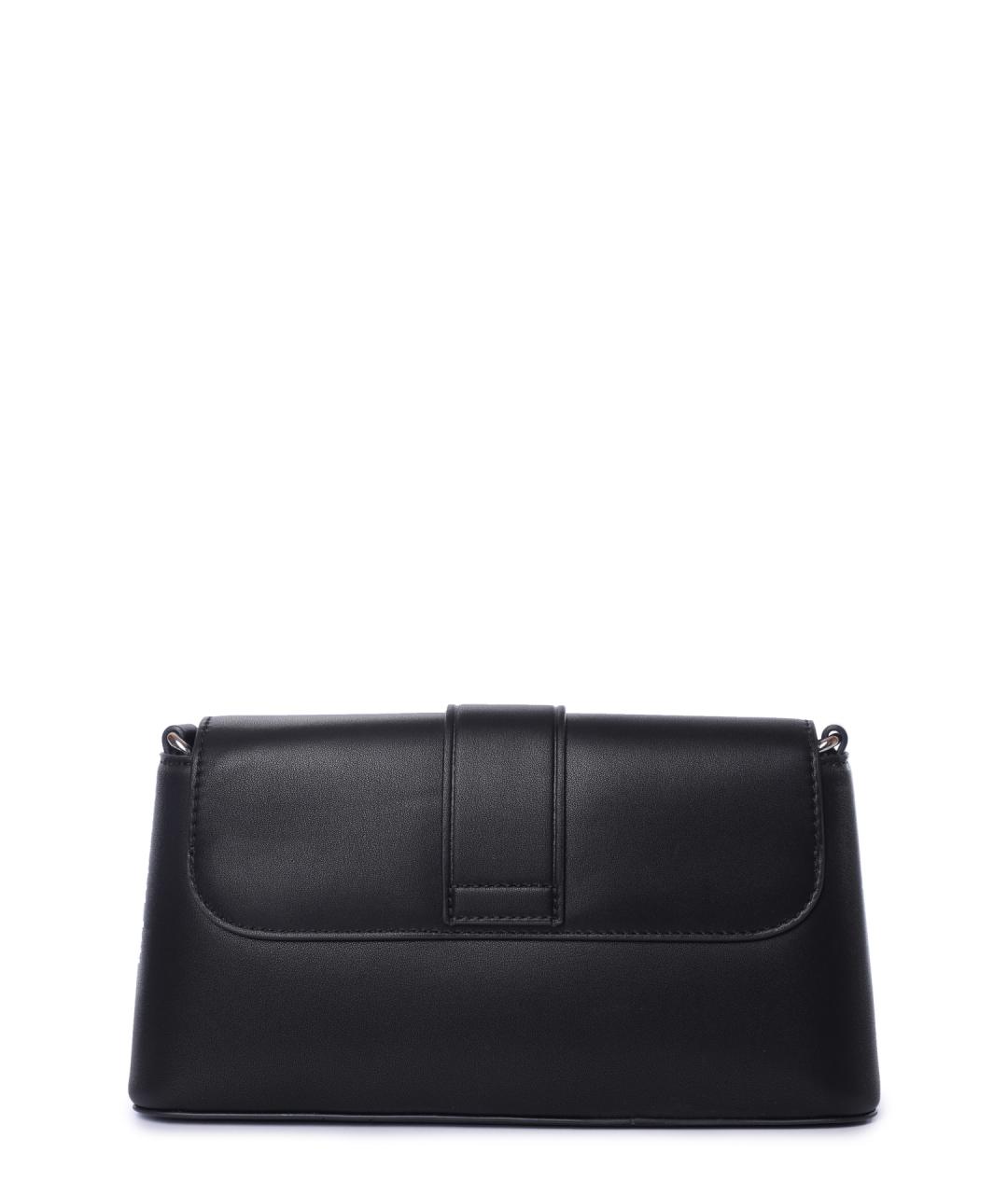 TOMMY HILFIGER Черная сумка через плечо из искусственной кожи, фото 4