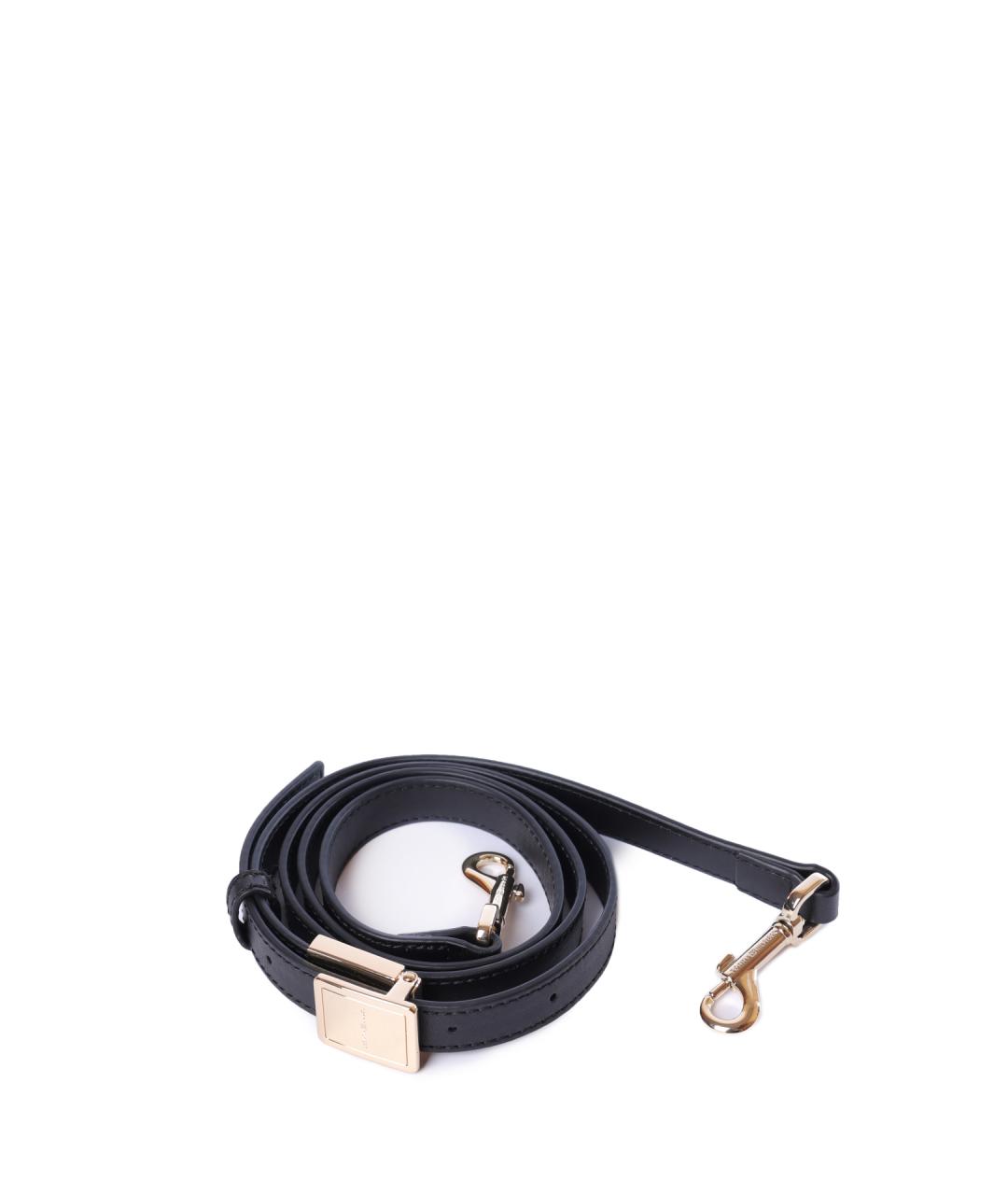 TOMMY HILFIGER Черная кожаная сумка через плечо, фото 5